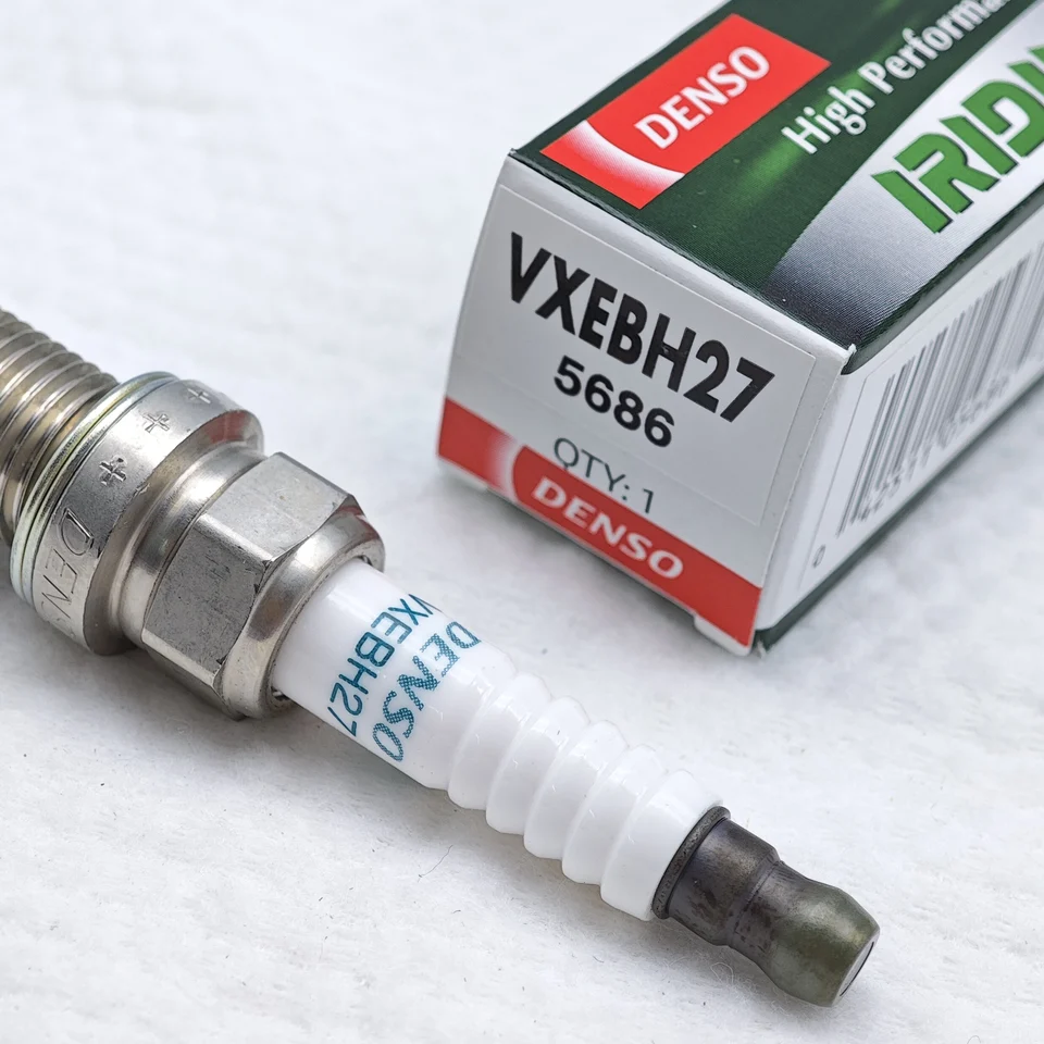 【はちはち1025】 4pcs Original DENSO Iridium Spark Plug VXEBH27 5686 Suitable For