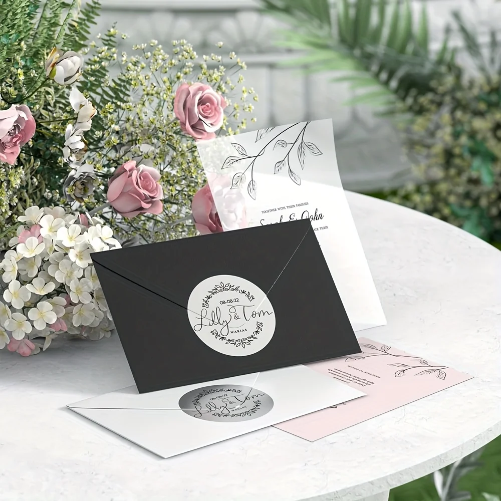 [Thermal Labels] 500pcs 2x2 Inch Silver/Transparet/Flash Dot Direct Thermal Labels - Paper Material, Multi-Purpose Printer