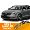 Wiper Front Wiper Blades For VW Jetta 6 MK6 A6 Passat CC 2012-2018 2013 2014 2015 2016 Windshield Windscreen Front Window 24"19" 1
