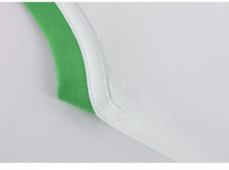 210G Heavy Cotton Men's T-shirt Edge-bumping O-Neck Short-sleeved Man T shirt Contrasting Color Splicing Men T-shirt Tops Tees