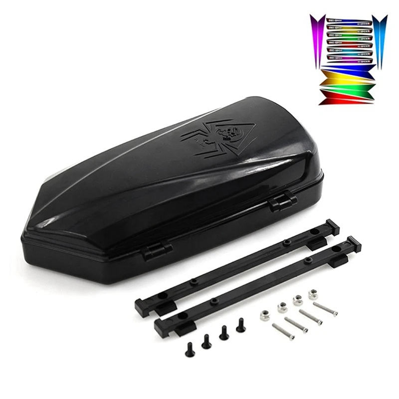 

Лидер продаж 2023, Багажник на крыше, багажник с крепежной рейкой для Traxxas TRX4 TRX6 Axial SCX10 III 90046 AXI03007 1/10, радиоуправляемая лампа