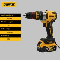 DEWALT DCD791 Compact Cordless Drill Brushless Motor Drill Screwdriver Multi functional Drive Home Rechargeable Electric Tools 2