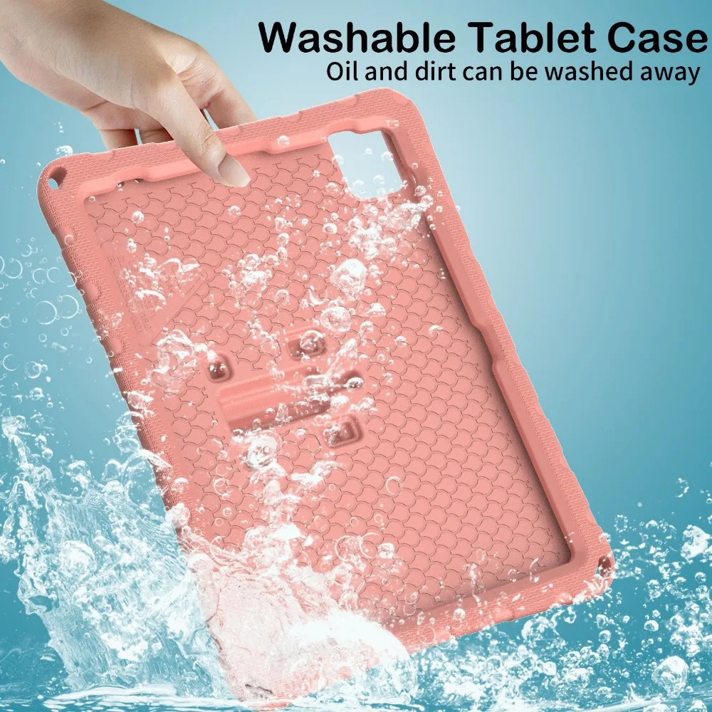 Shockproof EVA Kids iPad Case with Stand - Durable Protective Cover