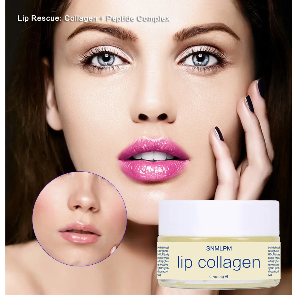 Lip Collagen Soothing and Moisturizing Delicate Lips To Prevent Cracking Freezing Exfoliation Day Night Repair Lip Care Products 3