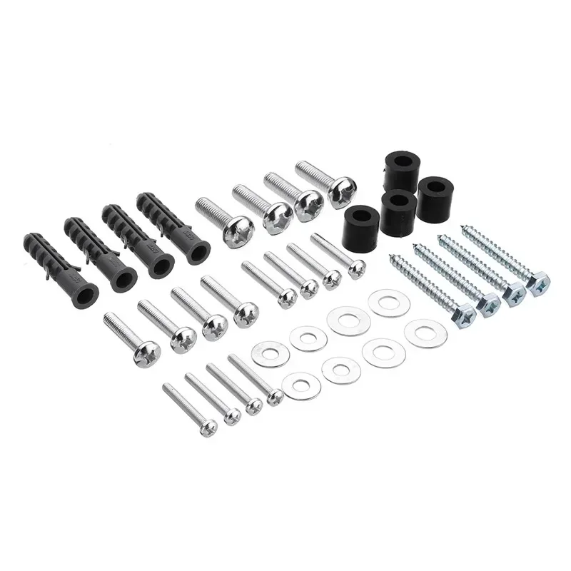 Universal VESA Wall Mount Screw Washer Spacer Pack TV Mount Hardware Kit M4 M5 M6 M8 M10 for TV and Monitor Mounting stainless steel screws screw bolt nut set screw washer nut kit hexagon socket head cap screw