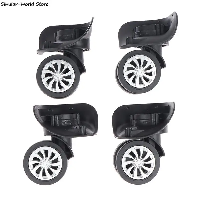 

4 шт. чемодан Универсальный Поворот на 360 градусов Колеса Тележка колеса инструменты