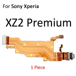 USB Charging Port Dock Plug Charger Board Flex Cable for Sony Xperia Smartphones (XZ2 Premium)