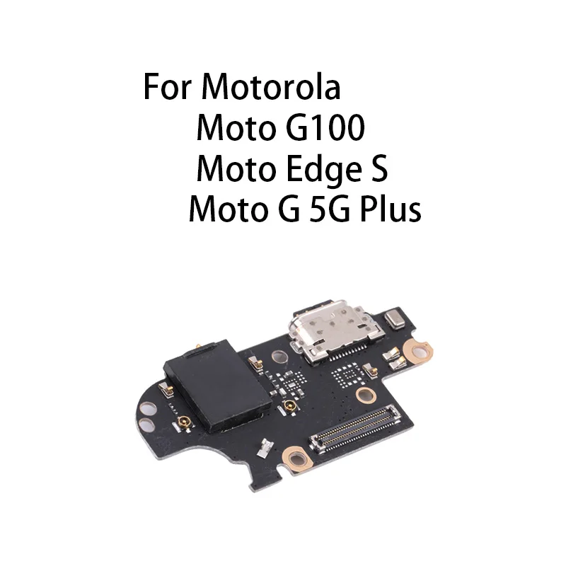 Per Motorola Moto E6 PCB Connettore microfono interno Porta dock di ricarica USB