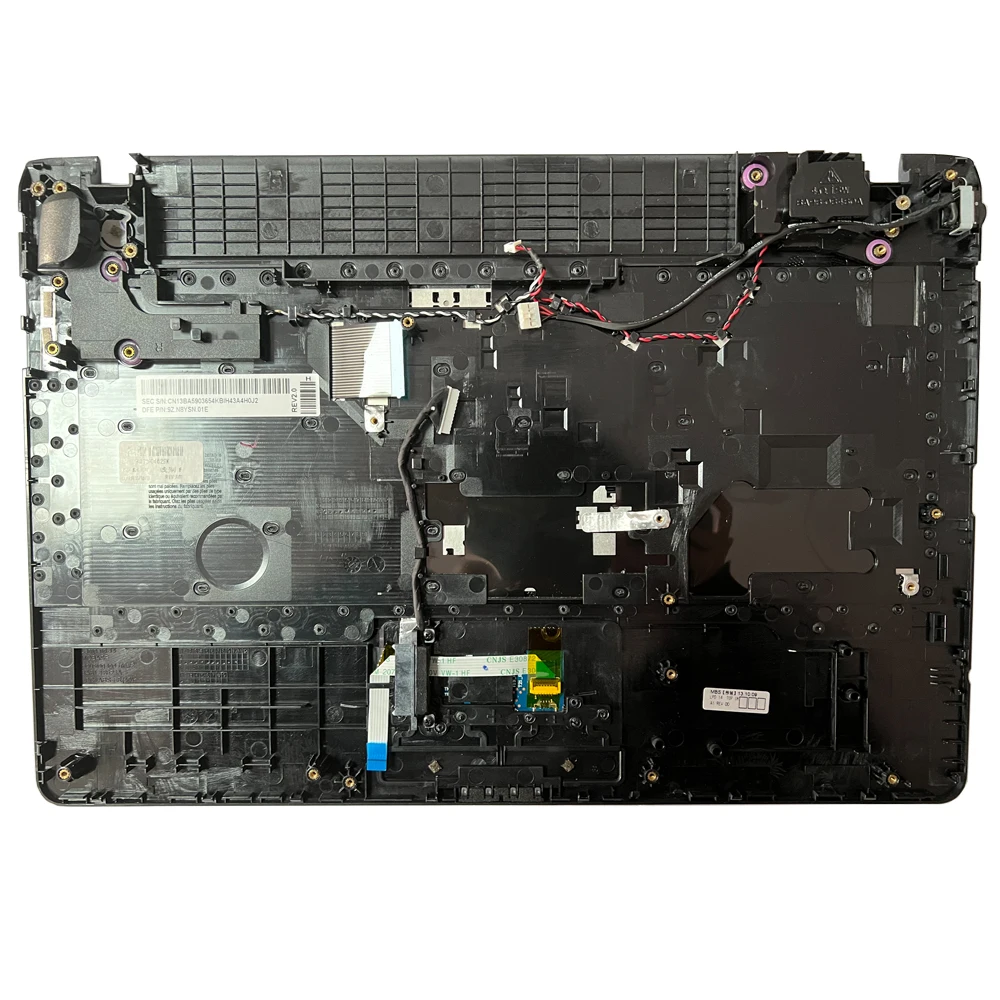 Teclado Brasil Latim para Samsung Np270e4e Np270e4v Np275e4v Np300e4e com Apoio de Mãos Touchpad Capa Superior Ba7504435k Novo - Imagem 4