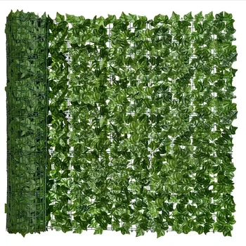 100X300 cm edera artificiale recinzione pianta erba pannello a parete finto verde foglia siepe schermo privacy giardino domestico esterno balcone arredamento 1