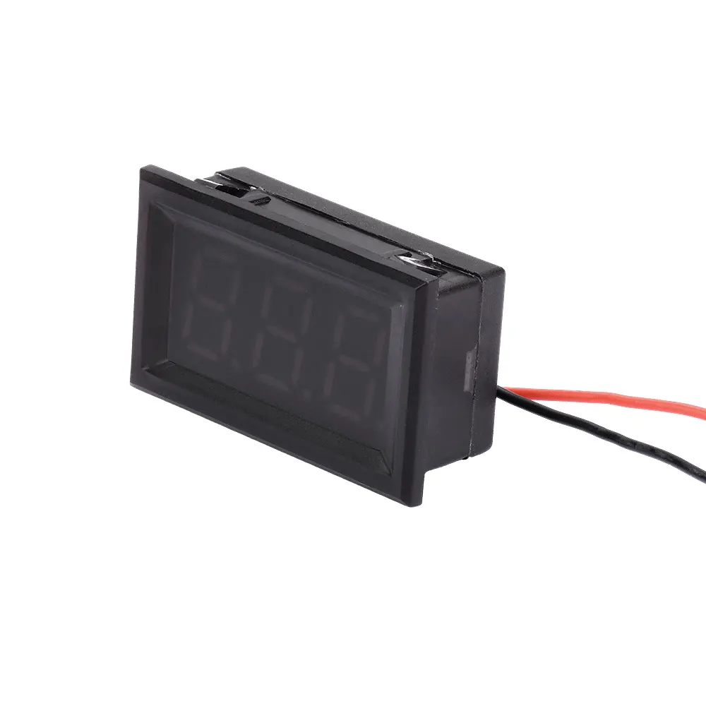 방수 전압 계량기, DC 4.5-30V 방수 골프 카트 디지털 전압계, 12V 24V LED 배터리 모니터, 자동차 보트 오토바이