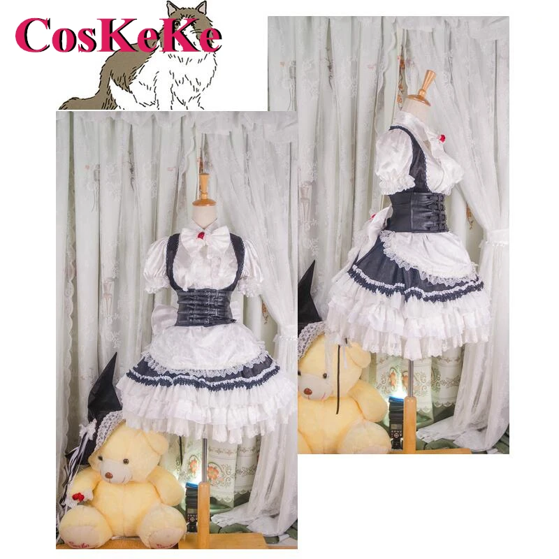 

CosKeKe [Customized] Kirisame Marisa Cosplay Anime Game Touhou Project Costume Luxuriant Version Dress Party Role Play Clothing