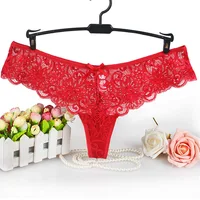 Sexy dames coton maille culotte transparente tongs String lingerie mode taille basse femmes sous-vêtements sans couture slips 1 pièces yq02 2