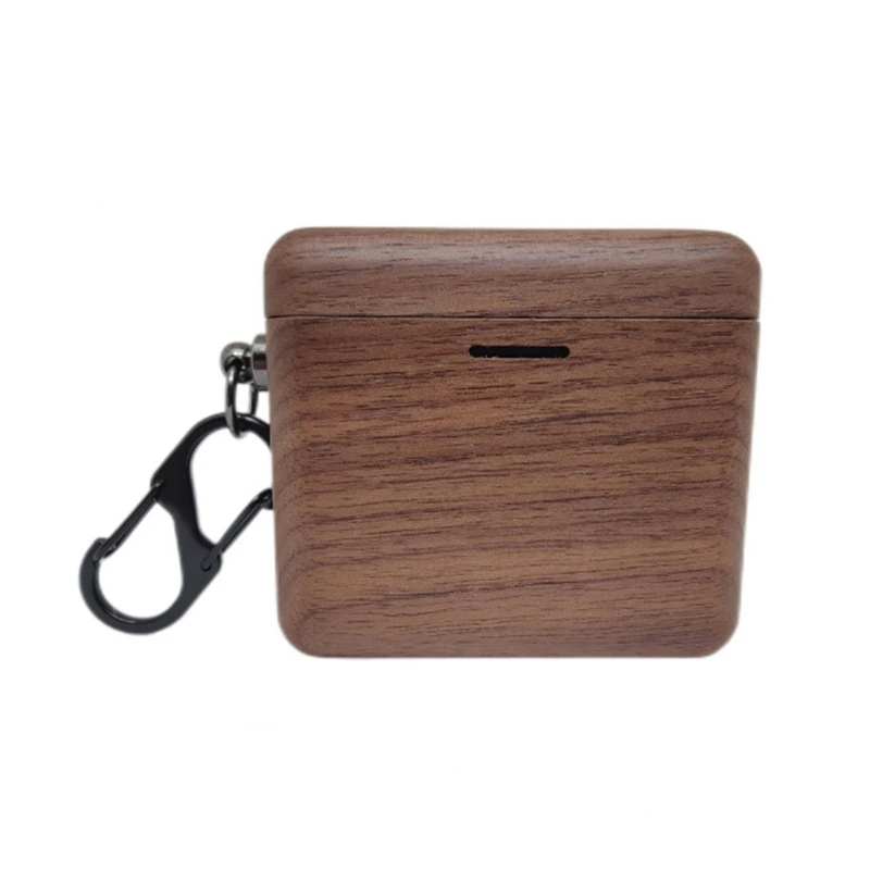 

Headphone Shockproof Housing Skin-friendly Cover for BowersWilkins PI7S2 Wood Protector Non-slip Impact-resistant J60A