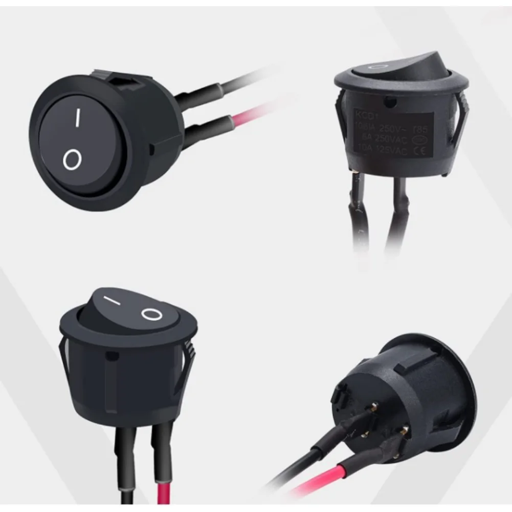 Switch Auto Electrical Auto 12 Volt Rocker Switches On/Off Rocker Switch|Auto Electrical