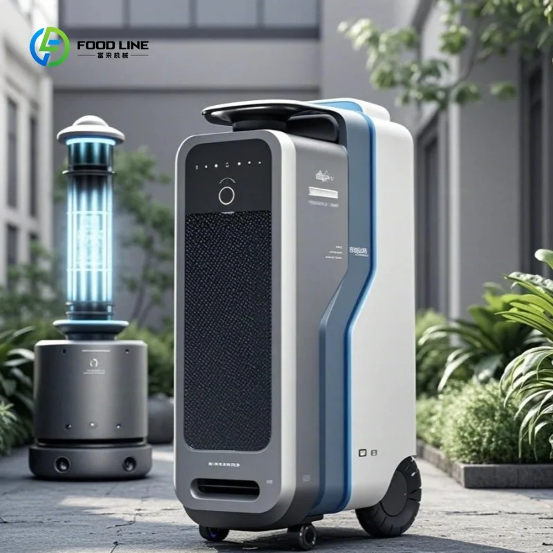 Robot di Disinfezione Intelligente Personalizzato, Attrezzatura Commerciale ad Alta Efficienza, Macchina Automatica per Luoghi Pubblici - immagine 6