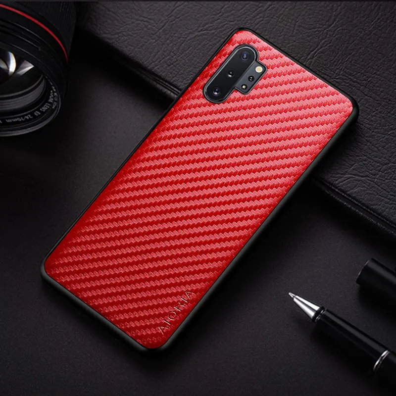 Carbon Fiber Texture Fashion Design Soft Back Phone Case