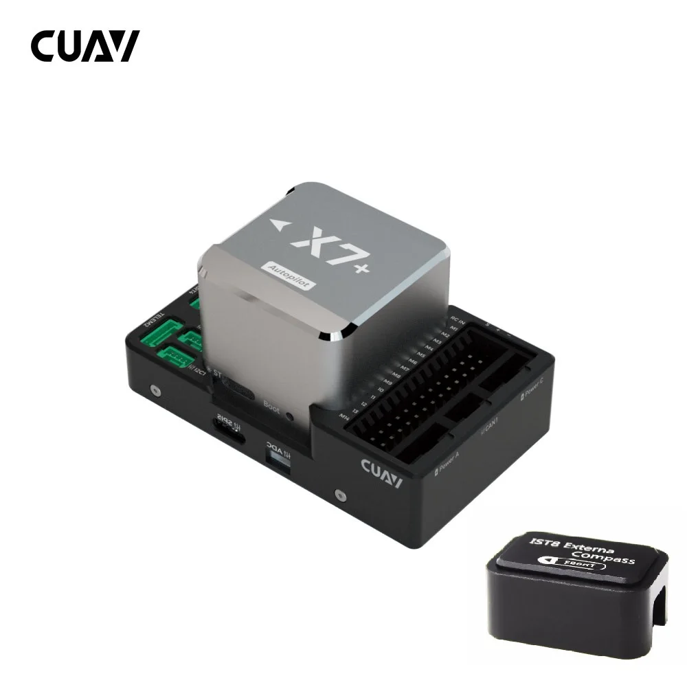 

CUAV NEW Drone UAV Fix Wing X7+ Flight Controller GPS IST8310 Compass