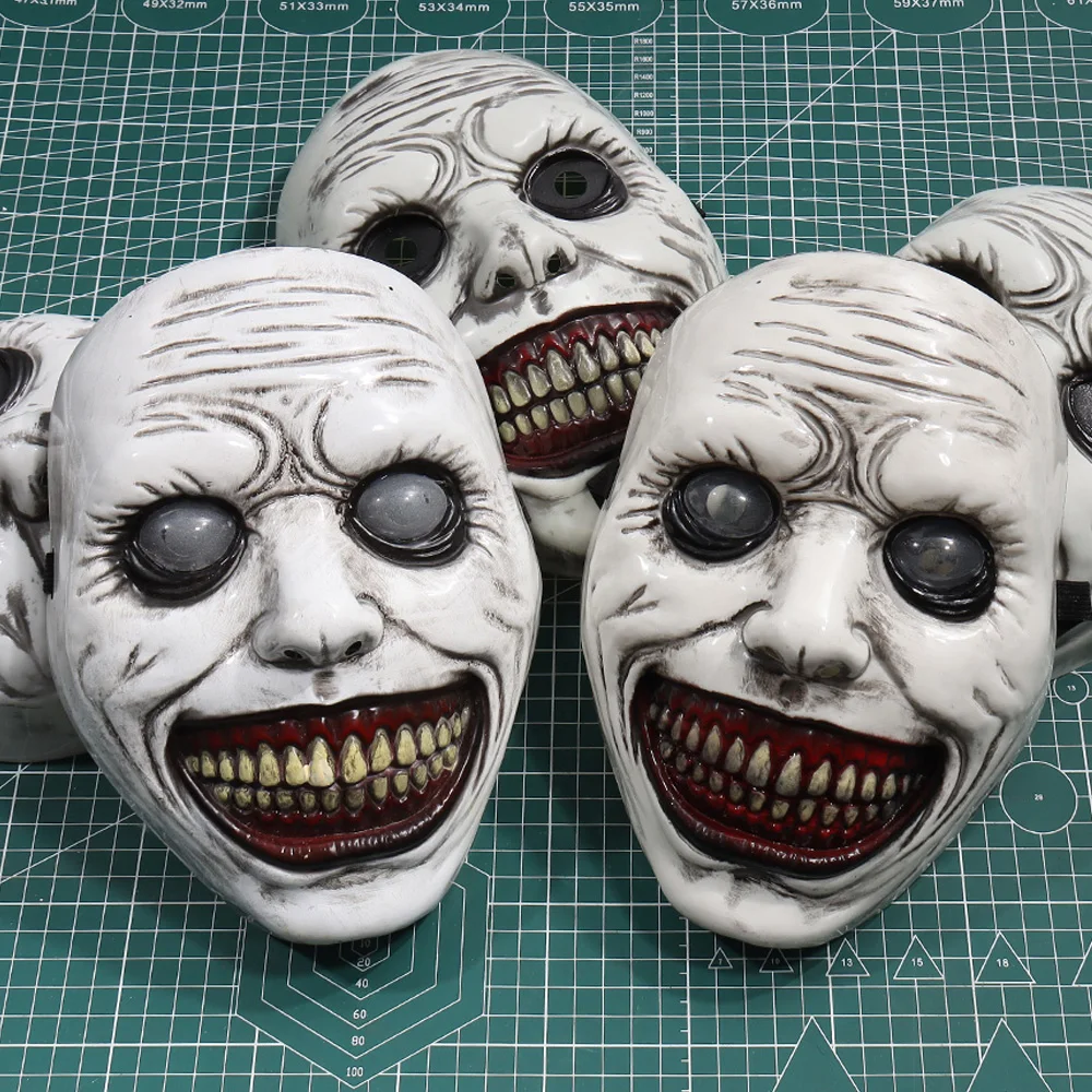 L'exorciste souriant masque Halloween carnaval fête Costume accessoires – Image 2