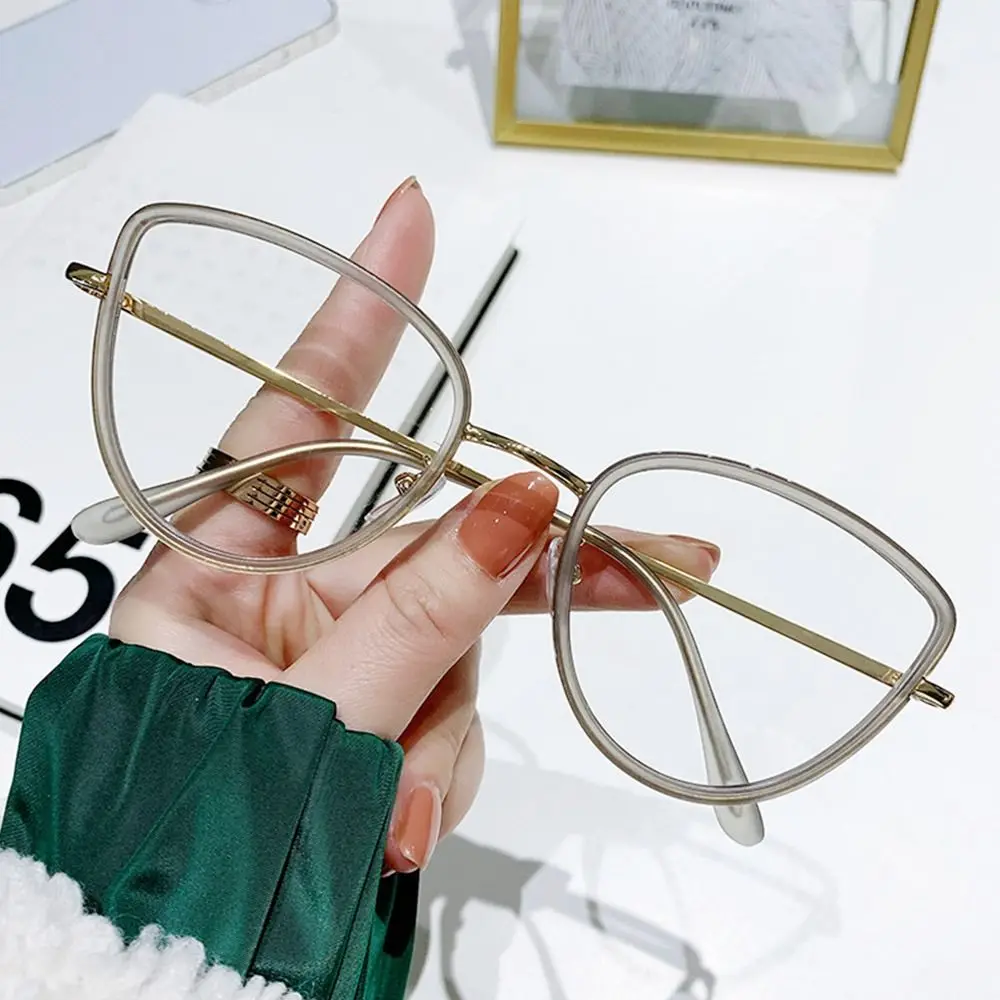 

Blue Ray Blocking Anti-Blue Light Glasses Portable Eye Protection PC Frame Eyewear Ultralight Round Eyeglasses Office