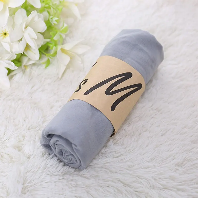 Women Neck Scarf Cotton Linen Scarf Women Designer Luxury Spring Winter Warm Scarfs Pashmina Hijabs Scarves Shawls Wraps Foulard Headband