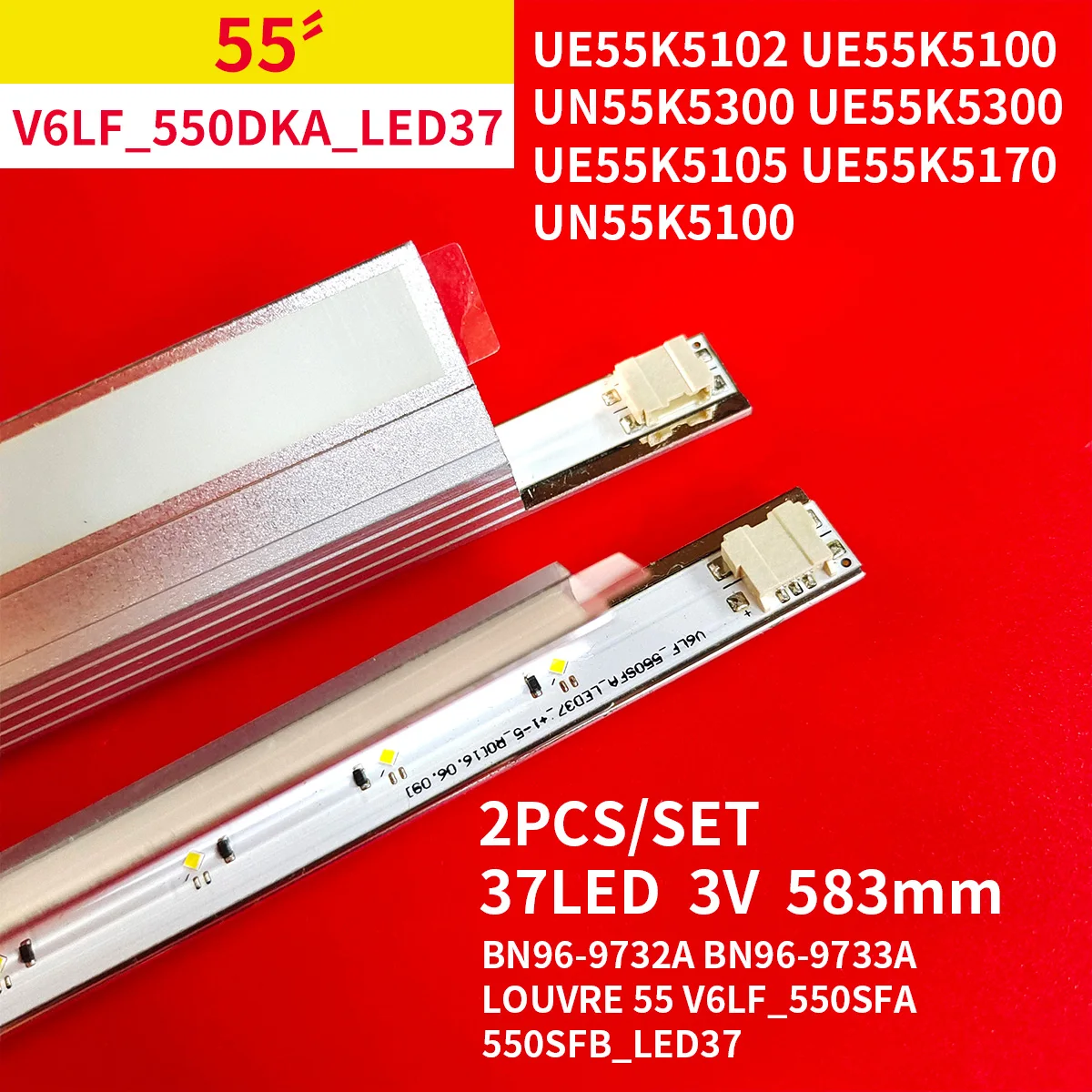 Original LED Backlight Strip for Samsung Louvre 55