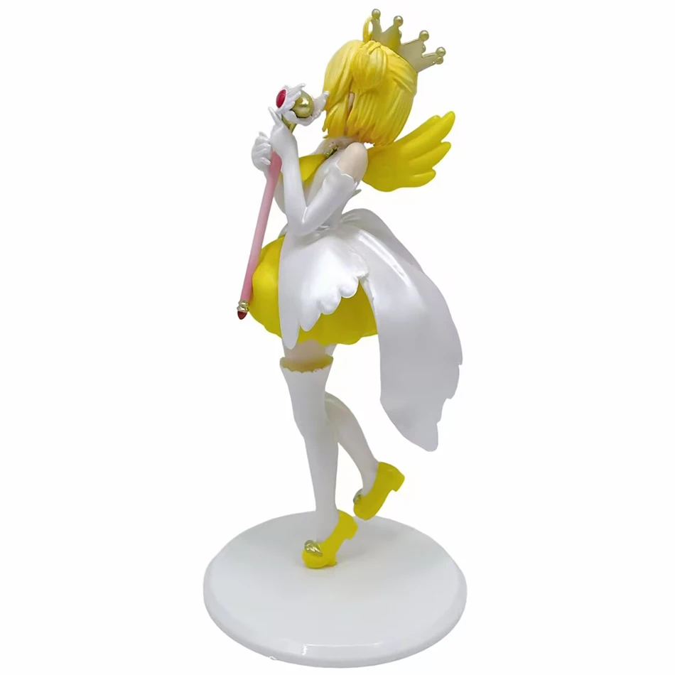22cm Anime Cardcaptor Sakura Kinomoto Sakura Action Figure Statue - Desk Decor & Birthday Gift