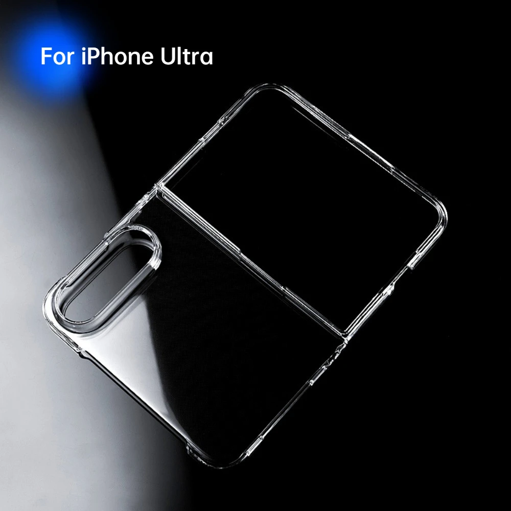 Duo Slim HD-Crystal Clear Hard PC Case with Matte Transparent Frame Cover