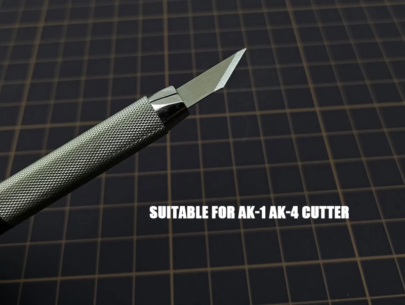 OLFA KB Spare Blades for Penknife 25PCS 6mm Carving Blade Art Knife Parts Craft Tools Applicable To AK-1 AK-4 LTD-09 Cutter