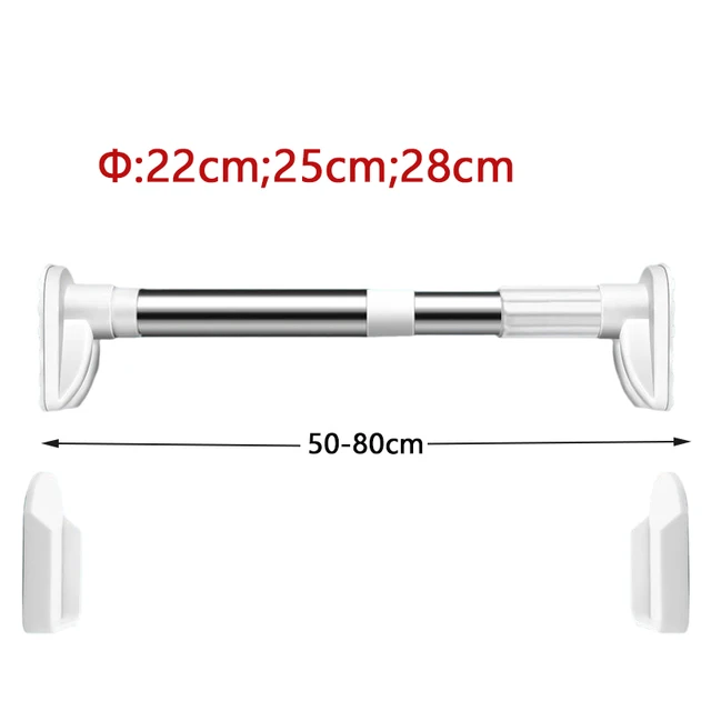 Erweiterbar Bad Vorhang Stange Ohne Bohren Vorhang Stangen