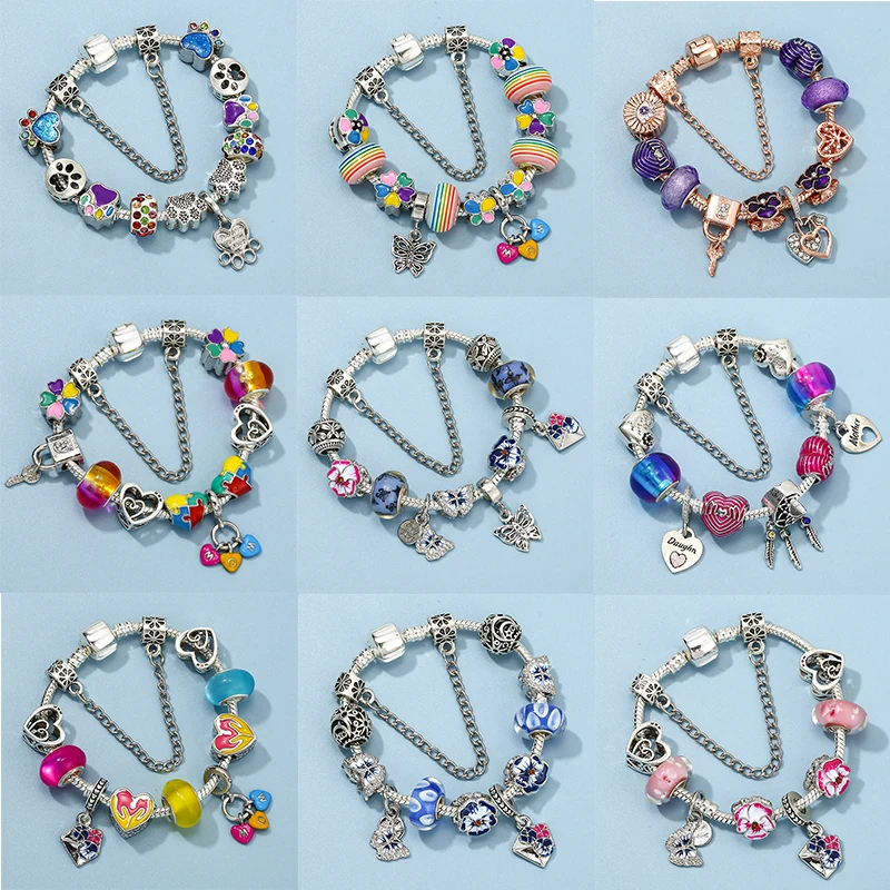 Pulsera de perro con cuentas de semillas Miyuki, cordón ajustable Pulsera de perro con cuentas de semillas Miyuki, cordón ajustable