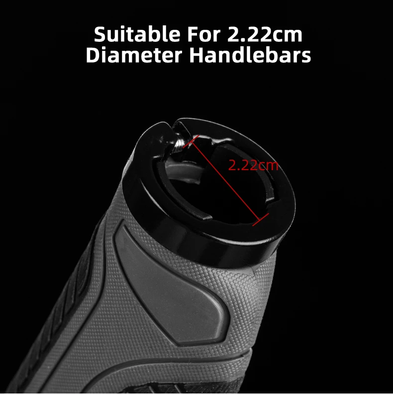 Bicycle Grips Mountain Road Cycling Bike Handlebar Cover Grips Smooth Soft Rubbe