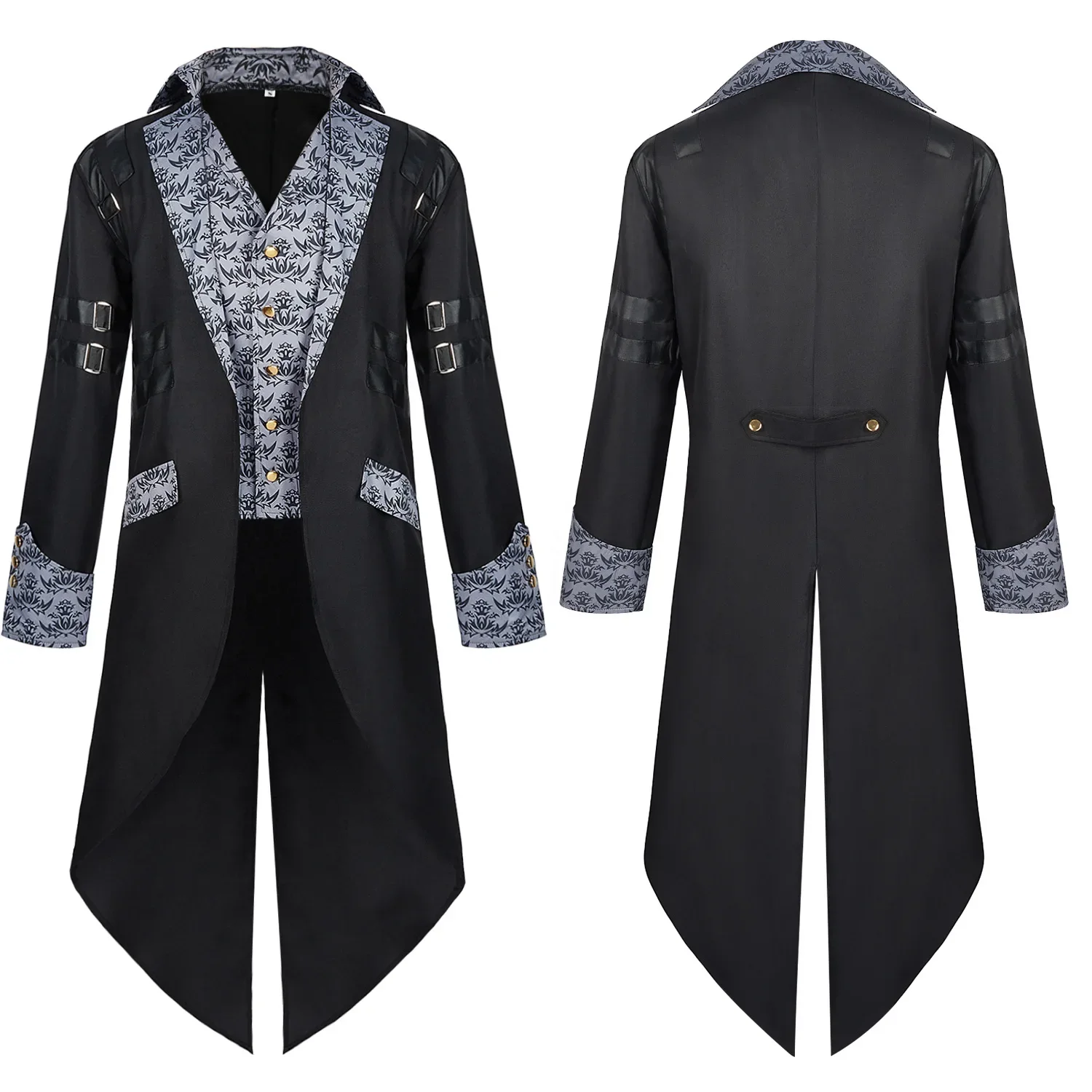 

Medieval Gothic Steampunk Retro Tuxedo Halloween Men's Costume