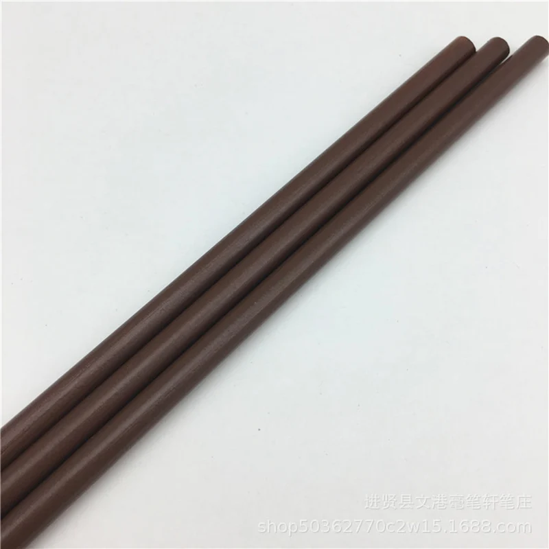 10PCS Xiaokai Calligraphy Brush Pen Chinese Painting Brush Weasel Hair Regular Script Writing