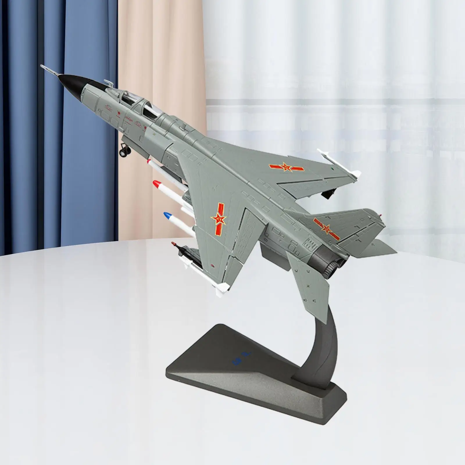 

1:72 Plane Model Kids Toy Adults Gifts Alloy Fighter for Table Bedroom Home