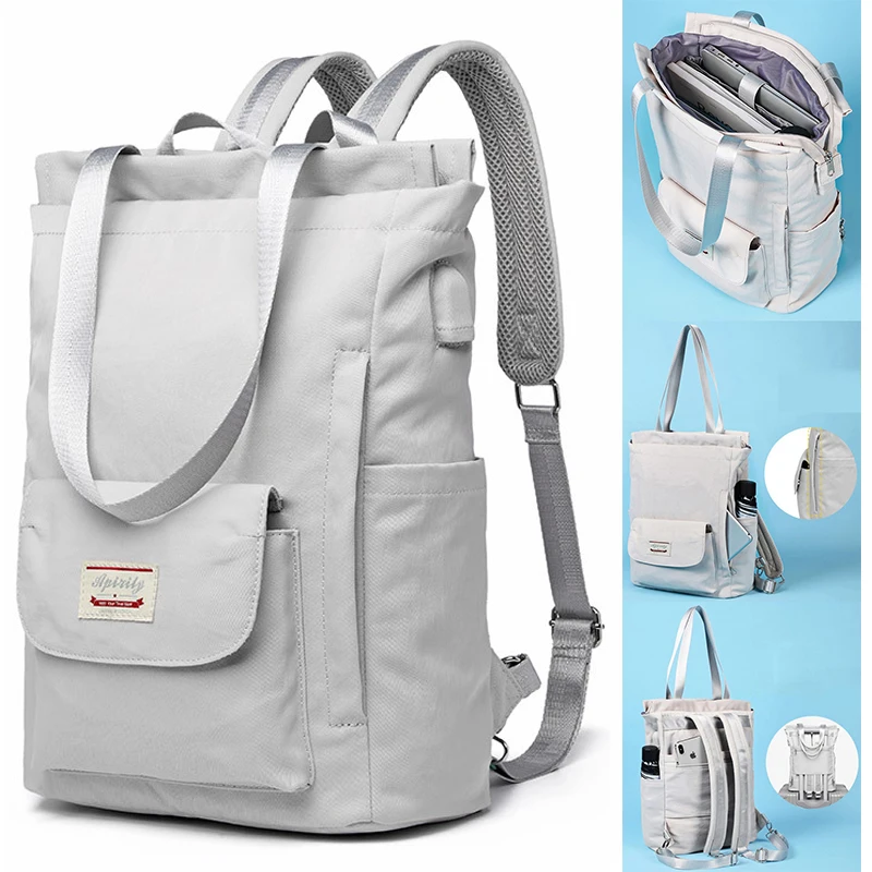 Women's Multifunction Backpack Schoolbag College Girl Backpack Travel