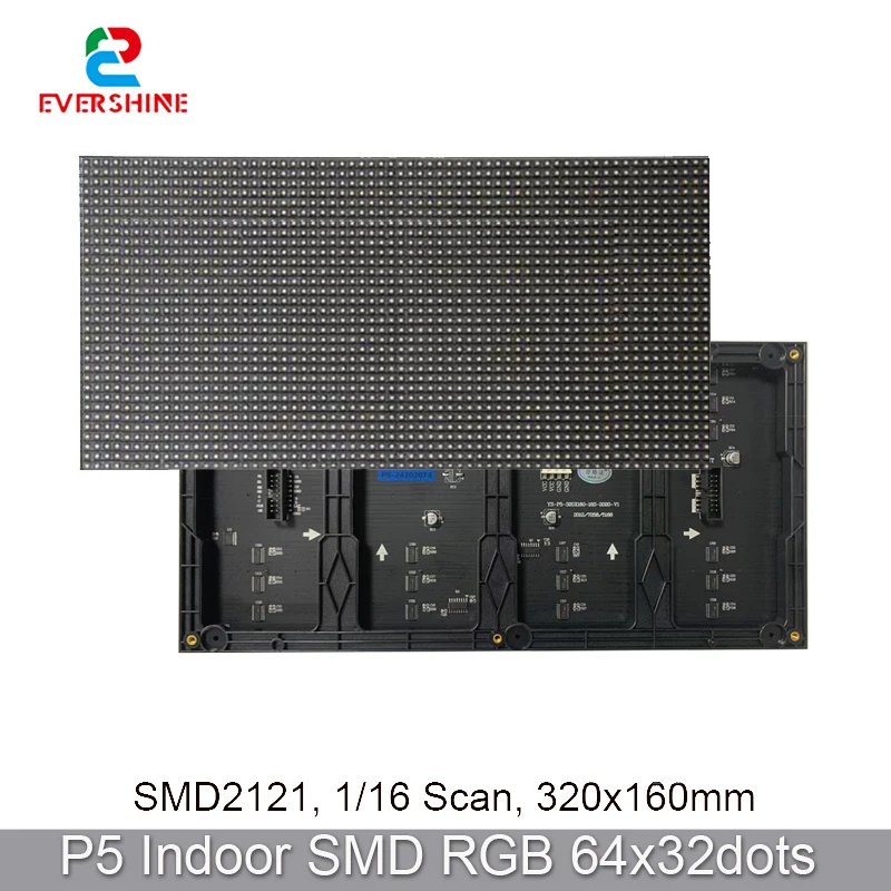 LED 디스플레이 매트릭스 모듈 P5 RGB 실내 LED 모듈, LED 스크린..