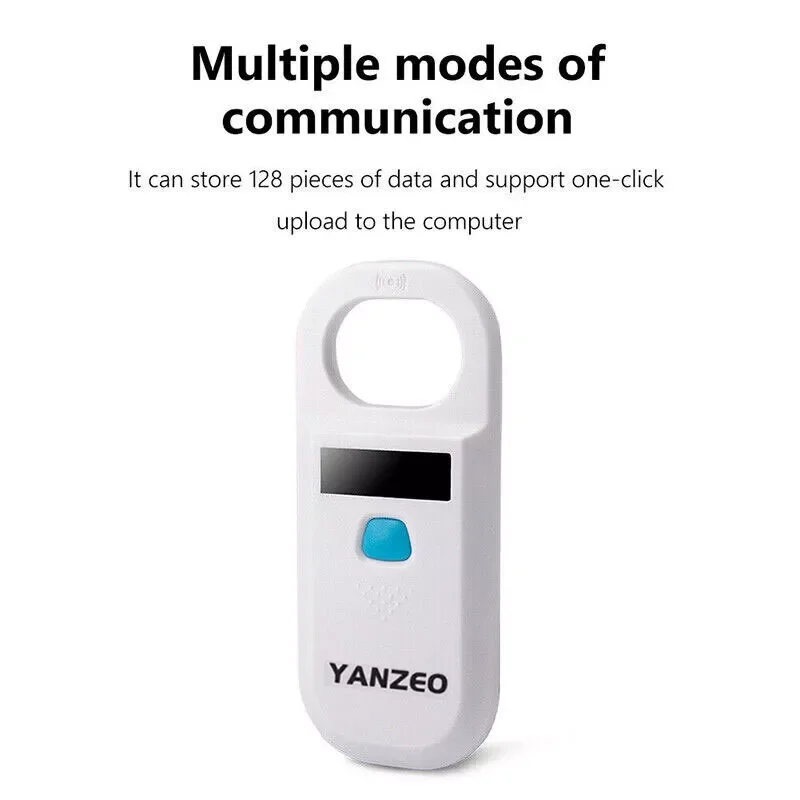 Pet Microchip ID 134.2Khz Scanner Reader Dogs Cats Animals Universal