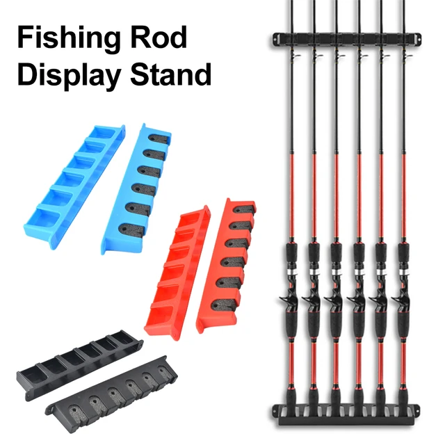 Fishing Rod Holders Vertical Rod Rack Fishing Pole Holders For Garage Wall  Ceiling Rod Stand Vertical