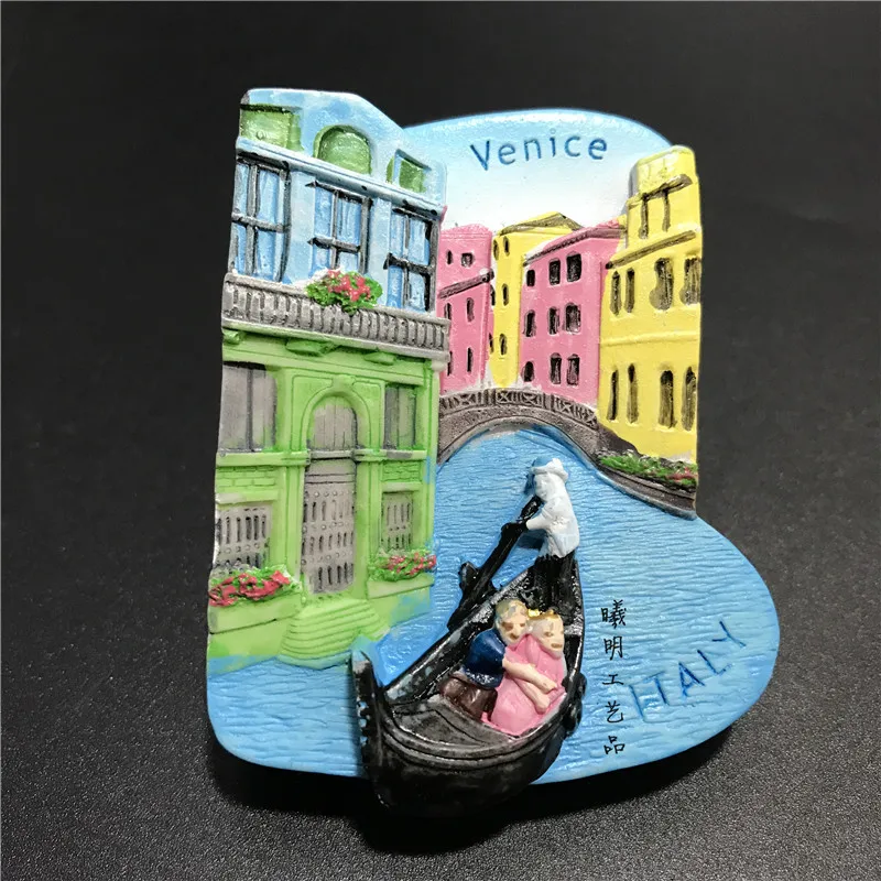 Description Picture 5 of itemResin 3d Fridge Magnets Italy Toscana,Leaning Tower of Pisa,Venice, Milan Cathedral Souvenirs Refrigerator Sticker Magnetic