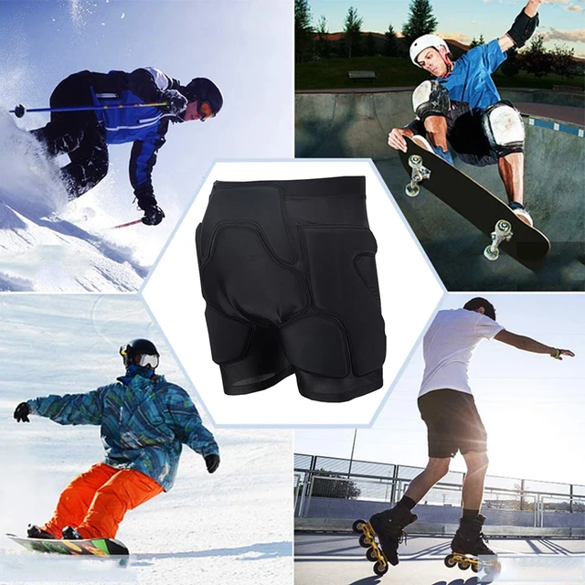 Eva Tailbone Pad Impact Gear Adult 3D Skating Hip Protector MTB Motocross  Hip Paddeds Skiing Snowboard Shorts for Outdoor Sports - AliExpress