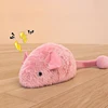 New Interactive Mouse Plush Cat Chew Toys Boredom Interactive Plush Toys Kitten Game Indoor Plush Mice Luminous Toys For Cats 5