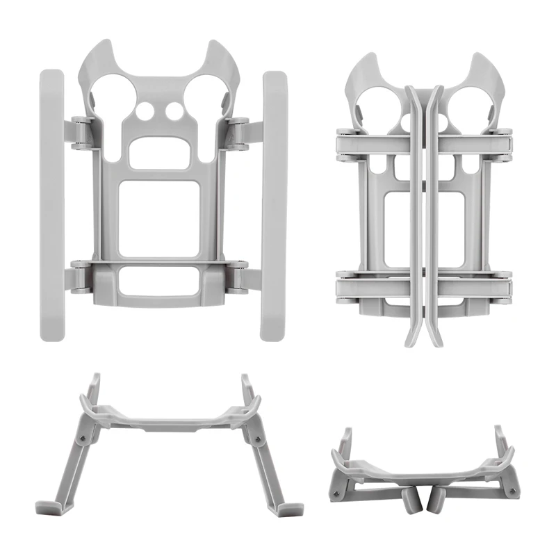 Shock-Absorption Landing Gear Extensions for DJI Mini 3 Pro Drone Quick Release Height Extender Sled Shape Protector Accessory