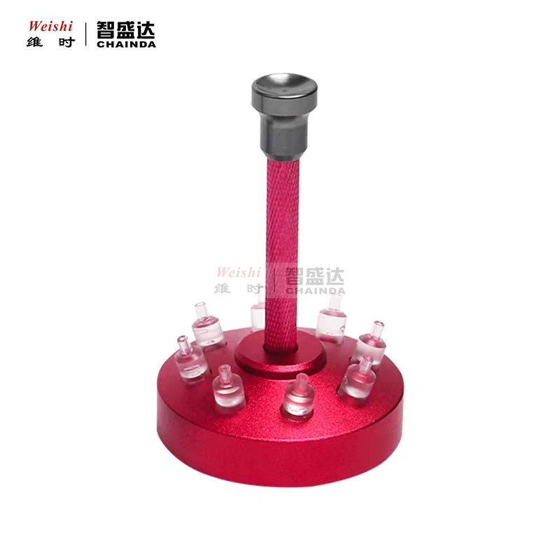 

Table Repair Tool 8-Rubber Head Manual Needle Loader, Rubber Head Needle Loader, Watch Needle Installation Pen Needle Presser