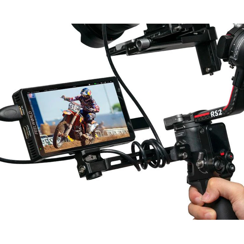 FEELWORLD CUT6 CUT6s 6" Touch Screen Video Monitor Recorder FHD Monitor Support IPS 4K HDMI-compatible 1920x1080 3D LUT