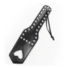 Premium PU Leather Equestrian Paddle,Faux Leather Horse Riding Whip 1