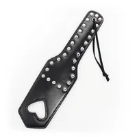 Premium PU Leather Equestrian Paddle,Faux Leather Horse Riding Whip 1