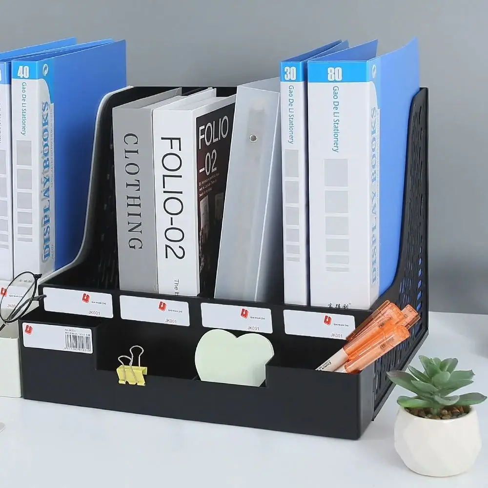 

Multicolor Practical A4 File Tray Thickened Multi-layer Desktop Organizer Minimalism Large Capacity Paper Documents Rack
