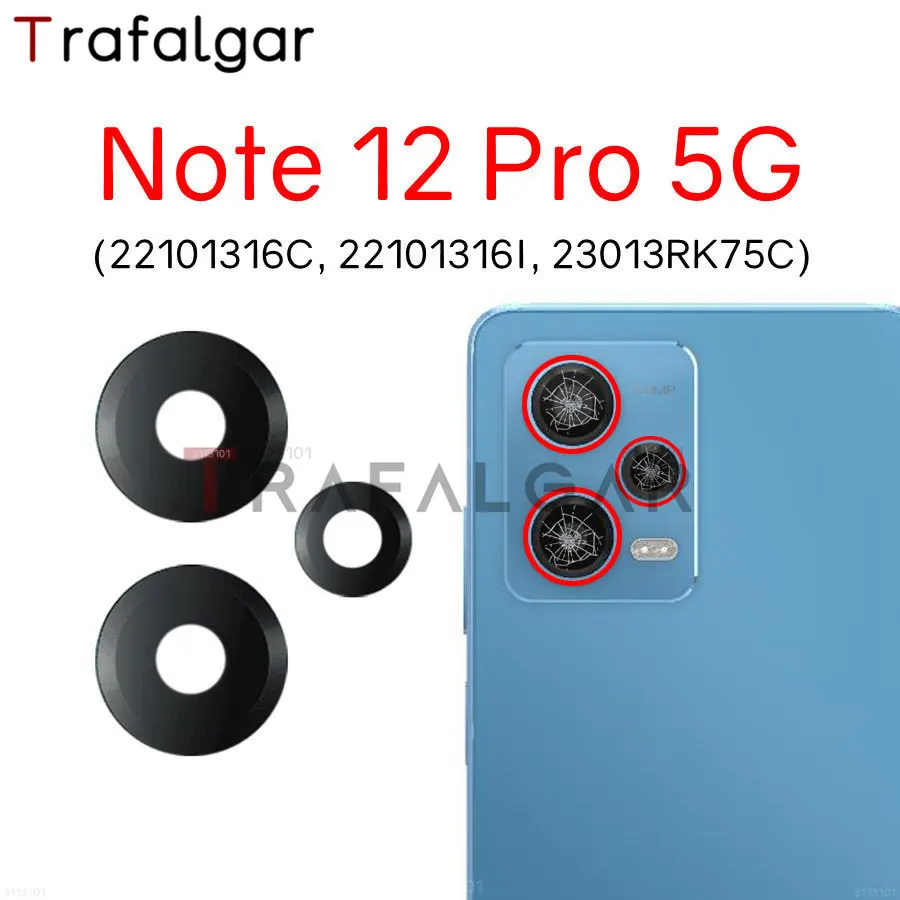 Verre De Protection Caméra Xiaomi 12 Pro - Bleu - Compatible Et Résistant
