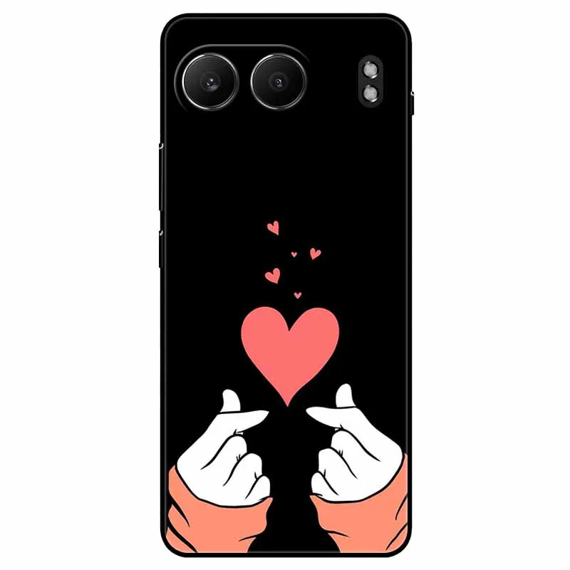 Luxury Silicone TPU Soft Bumper Case with Cute Cat Design for Oneplus Nord 4 - Premium Protective Cover